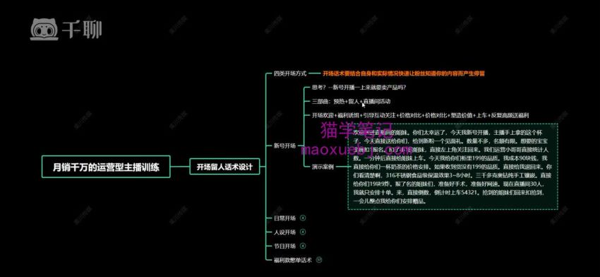 从理论到实操运营型主播课，学会开场话术拆解对标直播间话术等技巧 168.47MB