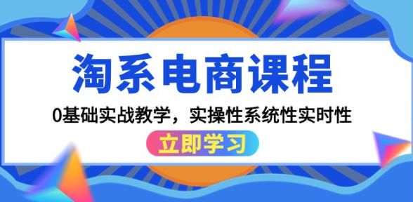 淘系 0 基础电商实战课，低价引流、数据优化技巧等 242.99MB