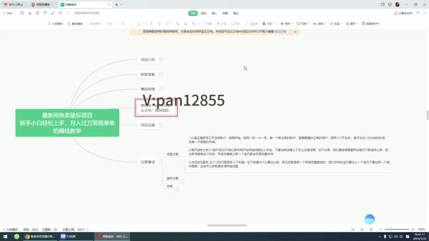 闲鱼卖鼠标项目，和站内前面的内容雷同，可以忽略 714.85MB