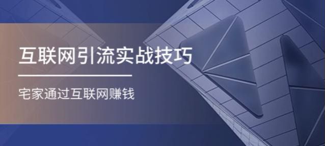 互联网引流实战课程，教你吸引各类粉丝技巧等 588.42MB