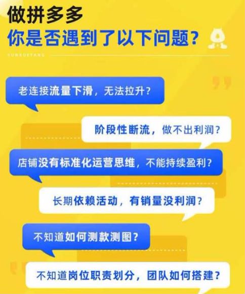 拼多多从算法到团队搭建进阶课，助你建立标准化运营思维 1.87GB