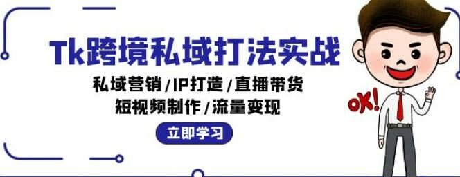 Tk 跨境私域营销 IP 打造教程，挖掘潜力助力事业腾飞 40.55GB