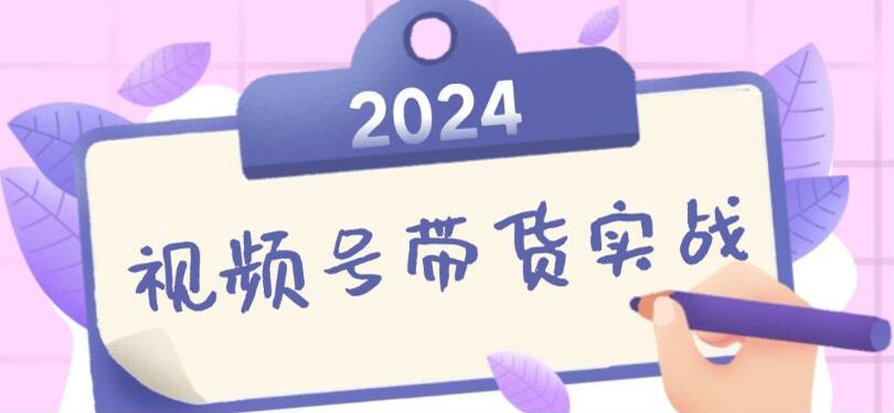 2024 视频号带货教程，书单号实战、个人 IP 口播等技巧 65.40GB