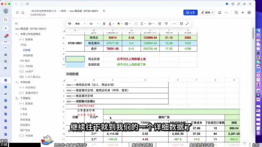 千川广告投放入门课，专为电商推广从业者和投放盘手设计 1022.54MB